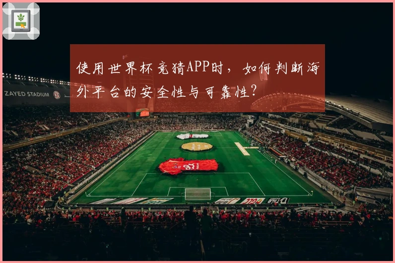 使用世界杯竞猜APP时，如何判断海外平台的安全性与可靠性？